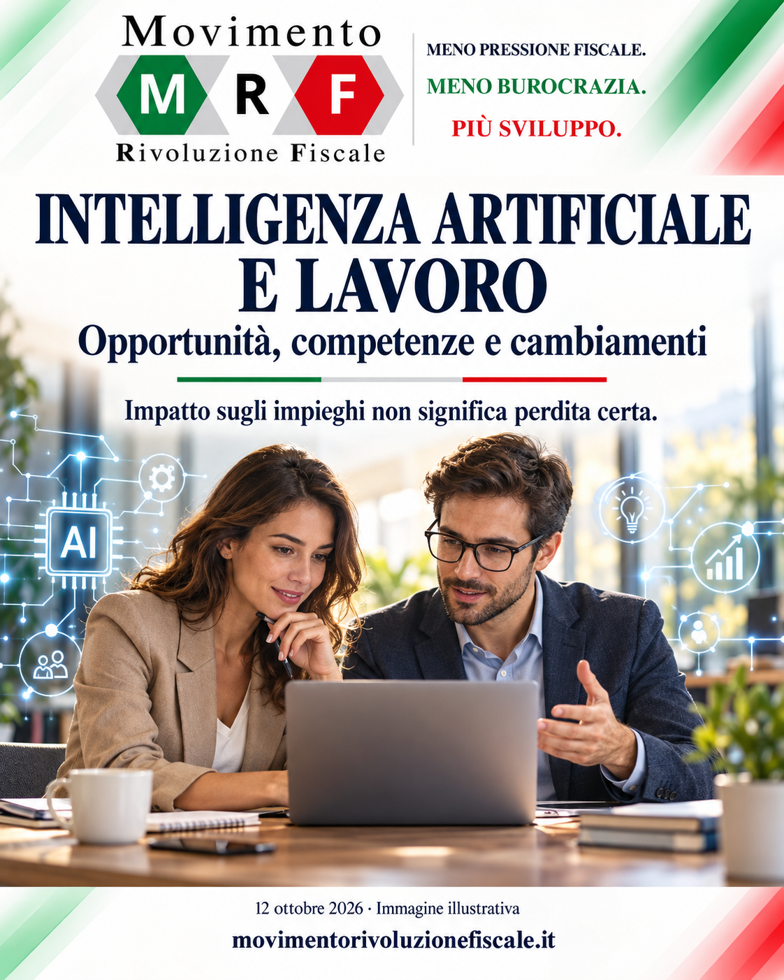 INTELLIGENZA ARTIFICIALE: CRESCITA ECONOMICA E RISCHI PER IL LAVORO.